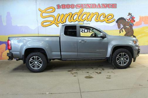Gray 2021 Chevrolet Colorado WT