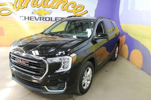 Ebony Twilight Metallic 2023 GMC Terrain SLE