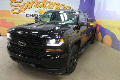Black 2018 Chevrolet Silverado 1500 Custom