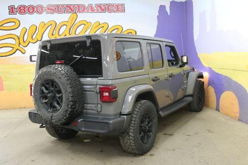 Gray 2019 Jeep Wrangler Unlimited Sahara
