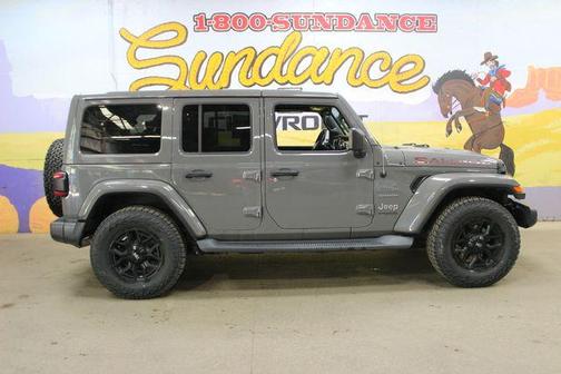 Gray 2019 Jeep Wrangler Unlimited Sahara