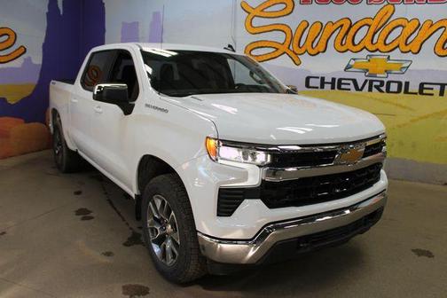 Summit White 2026 Chevrolet Silverado 1500 LT