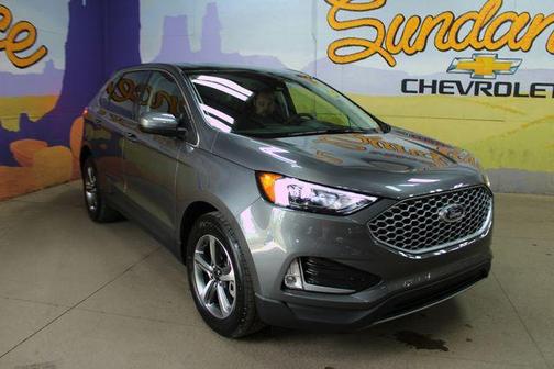 Carbonized Gray Metallic 2024 Ford Edge SEL