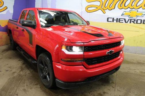 Red 2017 Chevrolet Silverado 1500 Custom