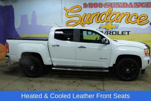 Summit White 2019 GMC Canyon Denali