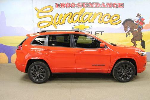 Spitfire Orange Clearcoat 2021 Jeep Cherokee Limited
