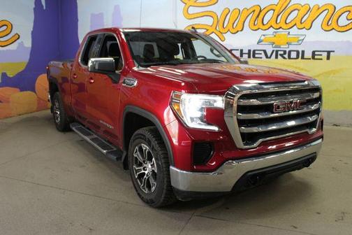 Red 2021 GMC Sierra 1500 SLE