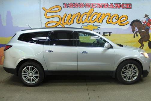 Silver Ice Metallic 2015 Chevrolet Traverse 1LT