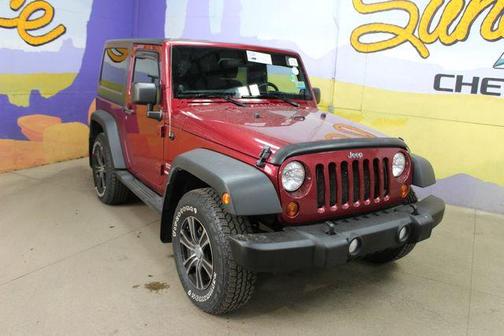 Deep Cherry Red Crystal Pearlcoat 2013 Jeep Wrangler Sport