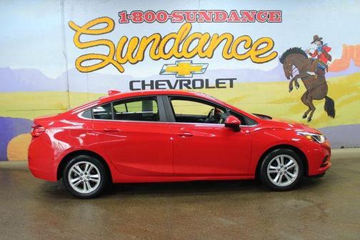 Red 2017 Chevrolet Cruze LT