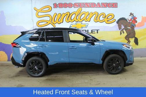 Midnight Black Metallic 2023 Toyota RAV4 Hybrid XSE