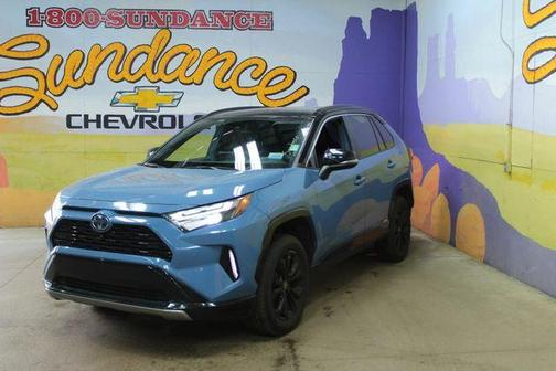 Midnight Black Metallic 2023 Toyota RAV4 Hybrid XSE