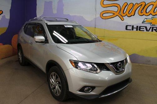 Silver 2014 Nissan Rogue SL