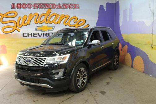 Shadow Black 2017 Ford Explorer Platinum