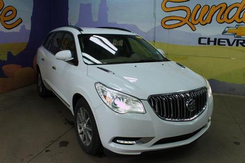 Summit White 2016 Buick Enclave Leather