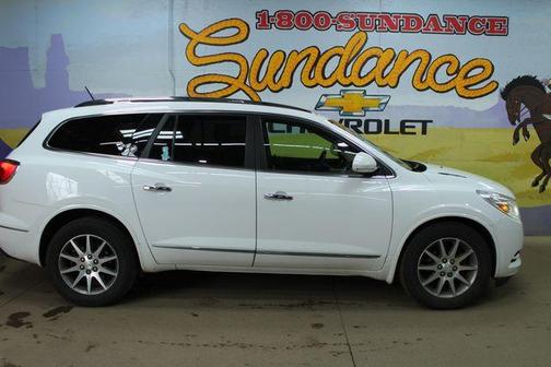 Summit White 2016 Buick Enclave Leather