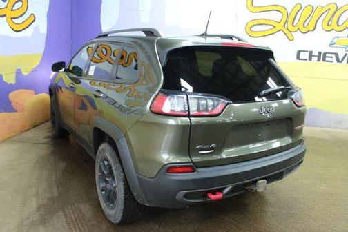 Olive Green 2020 Jeep Cherokee Trailhawk