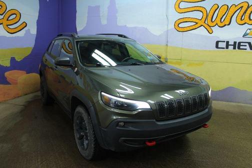 Olive Green 2020 Jeep Cherokee Trailhawk