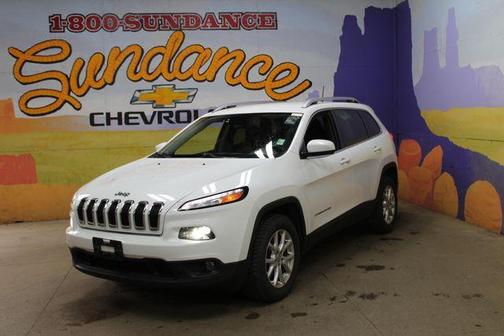 Bright White Clearcoat 2018 Jeep Cherokee Latitude