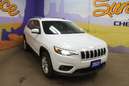 Bright White 2021 Jeep Cherokee Latitude