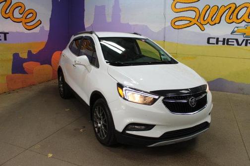 Summit White 2019 Buick Encore Sport Touring