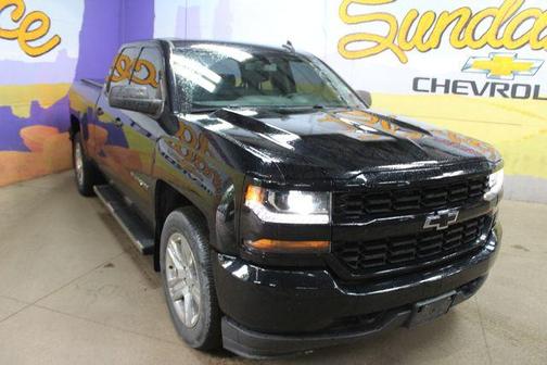 Black 2018 Chevrolet Silverado 1500 Custom