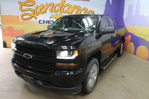 Black 2018 Chevrolet Silverado 1500 Custom
