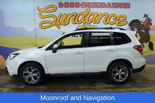 Crystal White Pearl 2018 Subaru Forester 2.5i Touring