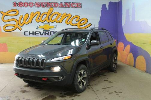 Granite Crystal Clearcoat Metallic 2016 Jeep Cherokee Trailhawk