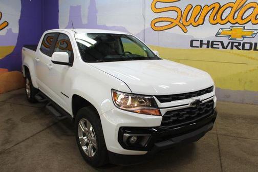 Summit White 2022 Chevrolet Colorado LT