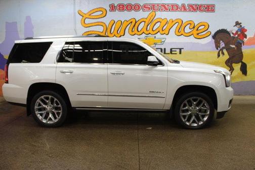 White Frost Tri-Coat 2019 GMC Yukon Denali
