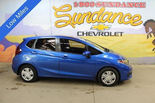 Aegean Blue Metallic 2020 Honda Fit LX