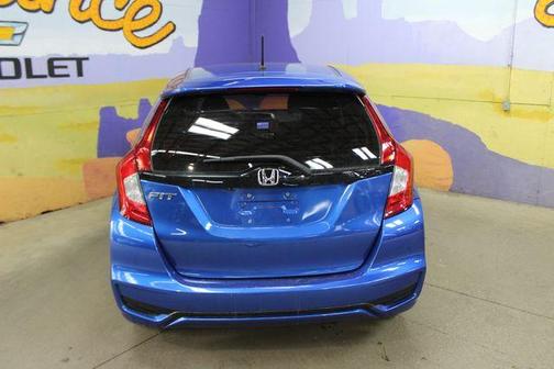 Aegean Blue Metallic 2020 Honda Fit LX