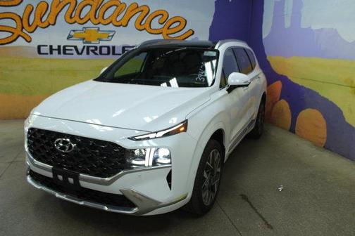 Quartz White 2022 Hyundai SANTA FE Calligraphy