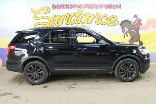 Shadow Black 2018 Ford Explorer XLT
