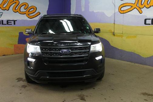 Shadow Black 2018 Ford Explorer XLT