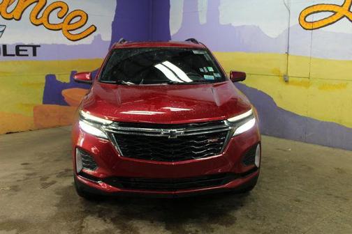 Red 2022 Chevrolet Equinox RS