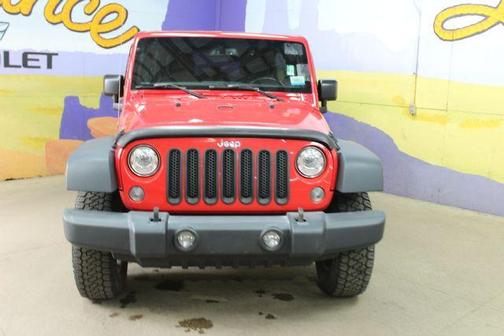 Red 2017 Jeep Wrangler Unlimited Rubicon