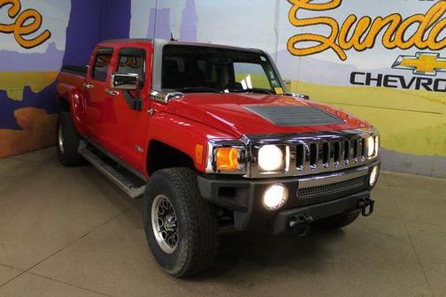 Victory Red 2009 Hummer H3T