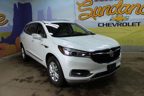 White 2019 Buick Enclave Essence
