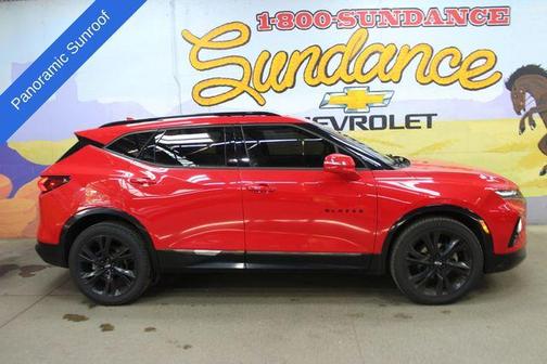 Red 2019 Chevrolet Blazer RS