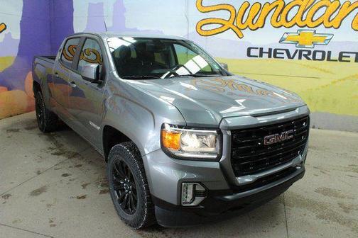 Satin Steel Metallic 2021 GMC Canyon Elevation