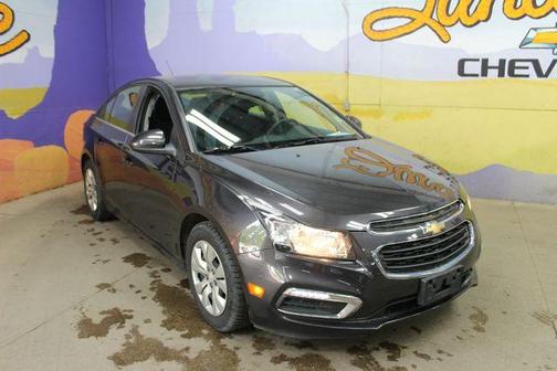 Black 2015 Chevrolet Cruze 1LT