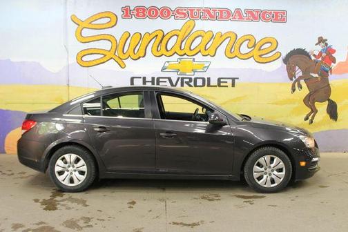 Black 2015 Chevrolet Cruze 1LT