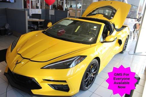 Yellow 2026 Chevrolet Corvette Stingray w/2LT