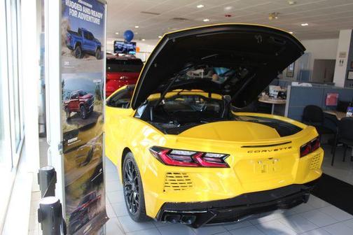 Yellow 2026 Chevrolet Corvette Stingray w/2LT