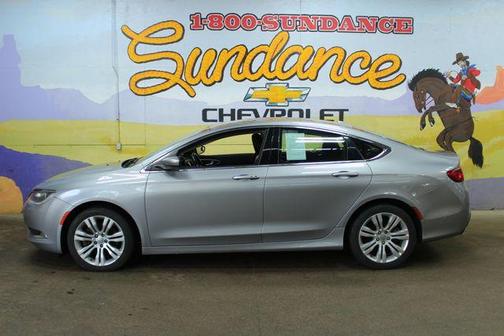 Gray 2015 Chrysler 200 Limited