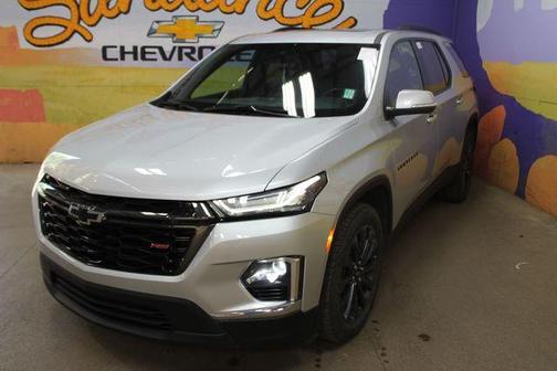 Silver 2022 Chevrolet Traverse RS