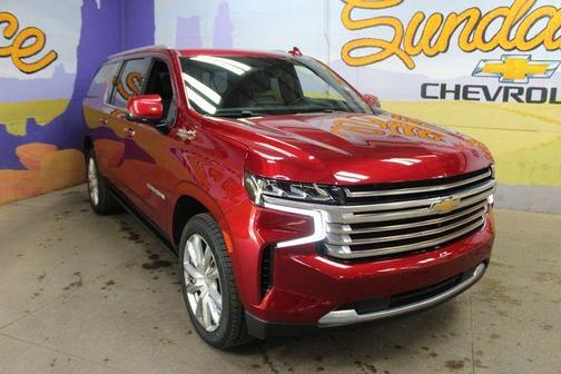 Cherry Red Tintcoat 2022 Chevrolet Suburban High Country
