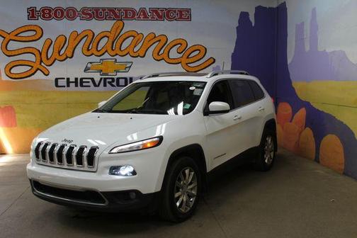 Bright White Clearcoat 2016 Jeep Cherokee Limited